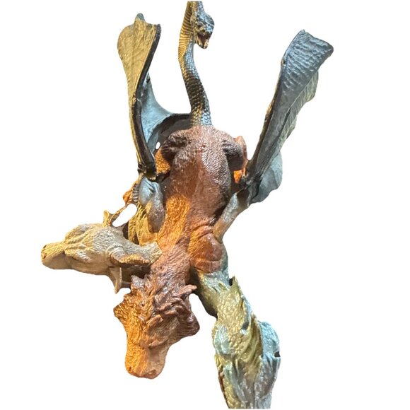 Chimera Safari Ltd Mythical Realms 7" Action Figure 3-Headed Fantasy Creature - Picture 8 of 8